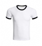 guangzhou factory offer colorfull blank round neck t-shirt with custom print logo delivery in 3days